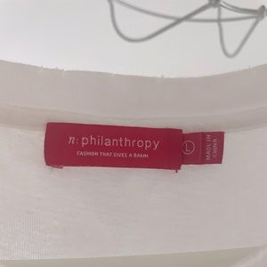 Philanthropy Harlow white shirt  never worn